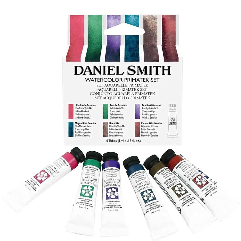 Daniel Smith PrimaTek Watercolour Set of 6 Shades 5 ML Tubes Daniel Smith