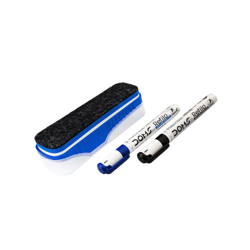 Doms White Board Duster Magnetic Doms