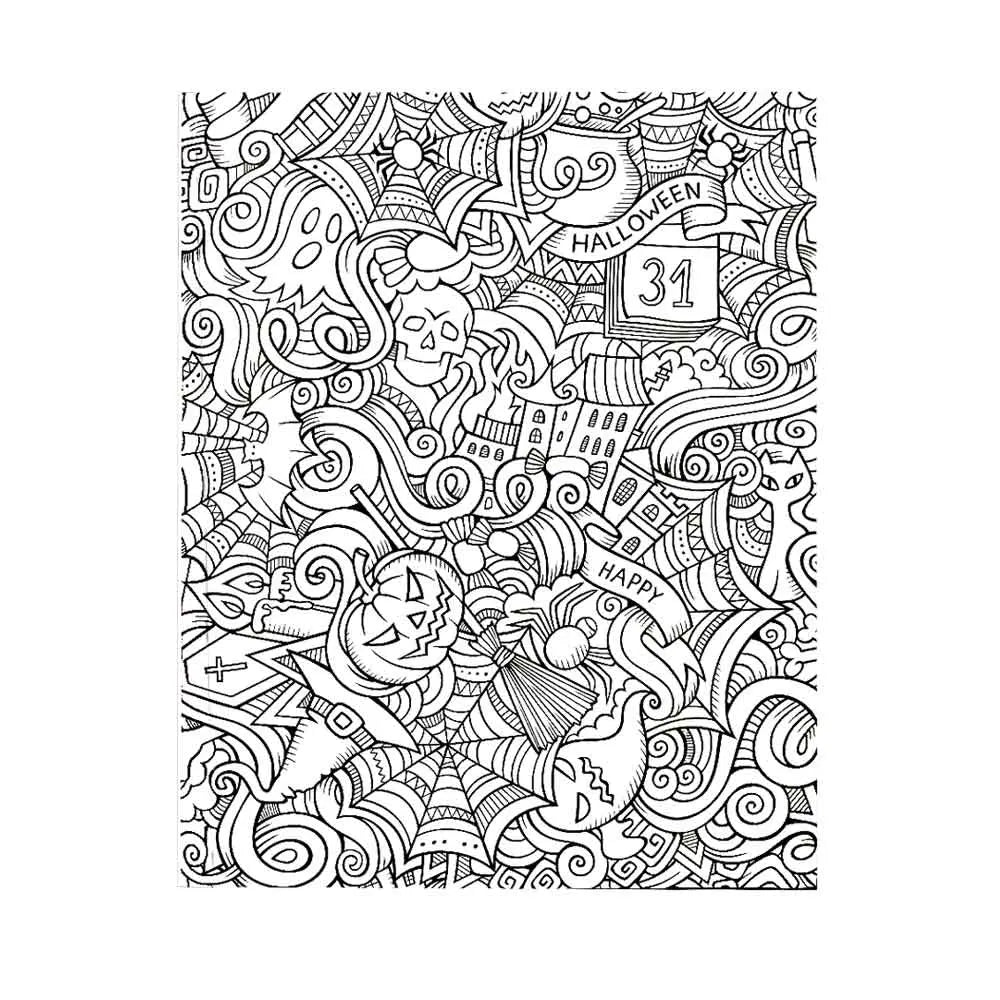 Dreamland Creative Doodle Colouring Book For Adults-Patterns Dreamland