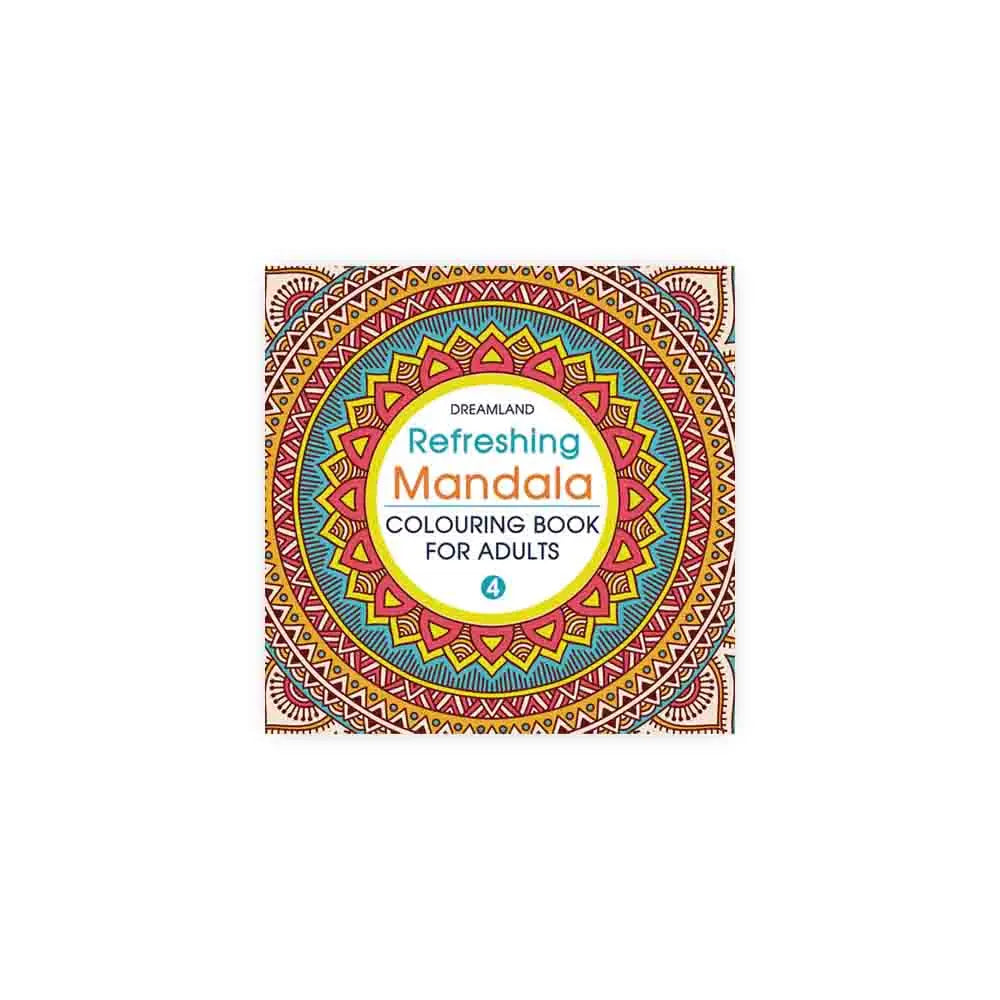 Dreamland Refreshing Mandala Colouring Book For Adults-Book 4 Dreamland