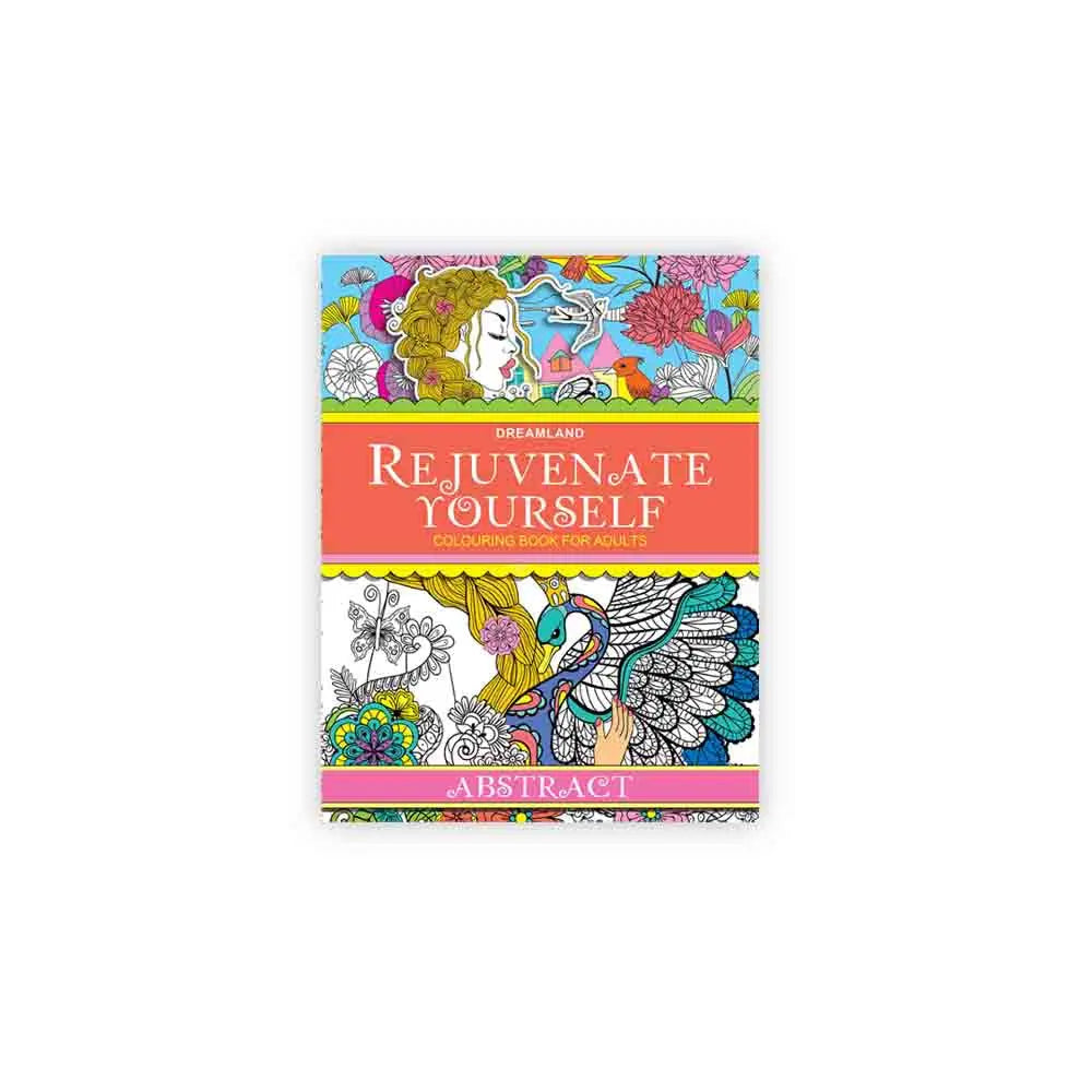 Dreamland Rejuvenate Yourself Colouring Book For Adults-Abstract Dreamland
