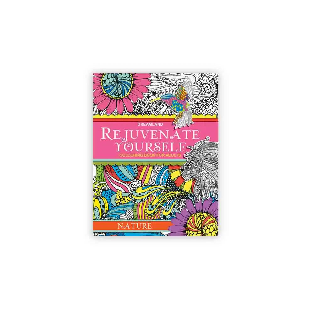 Dreamland Rejuvenate Yourself Colouring Book For Adults-Nature Dreamland