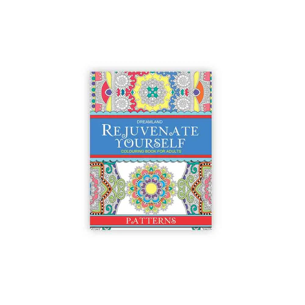 Dreamland Rejuvenate Yourself Colouring Book For Adults-Patterns Dreamland