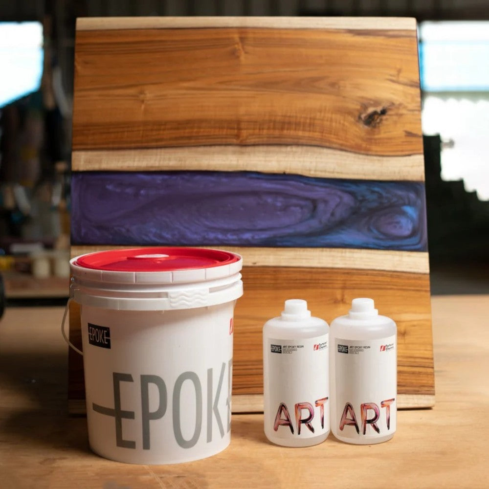 Epoke Epoxy Resin and Hardner for Resin Art 3:1 Epoke