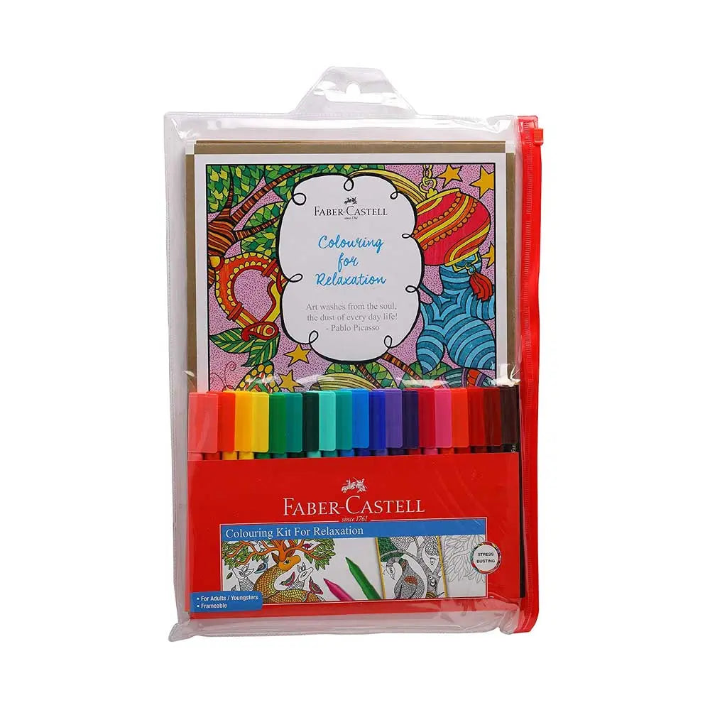Faber-Castell Colouring Kit For Relaxation Faber-Castell