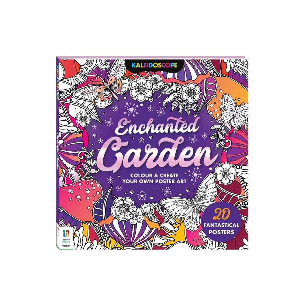 Hinkler Kaleidoscope Colouring: Enchanted Garden Hinkler