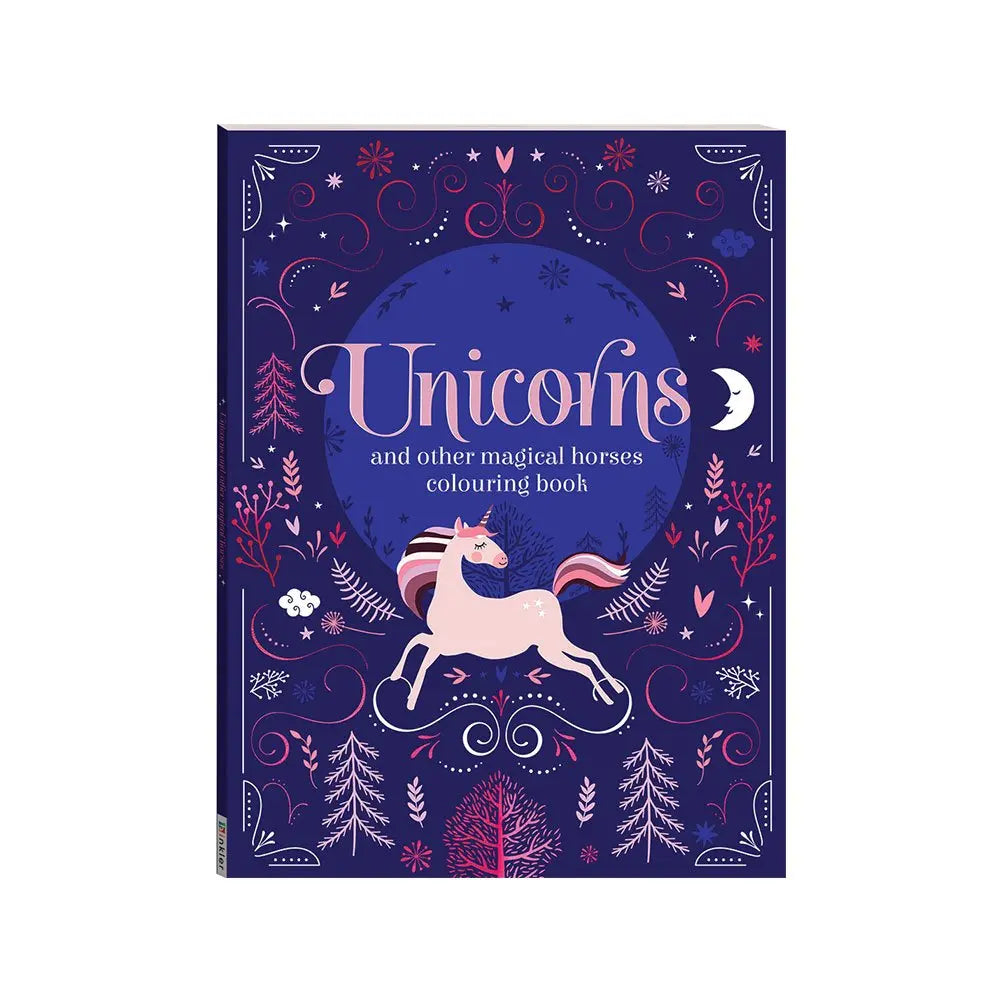 Hinkler Unicorn And Other Magical Horses Colouring Book Hinkler