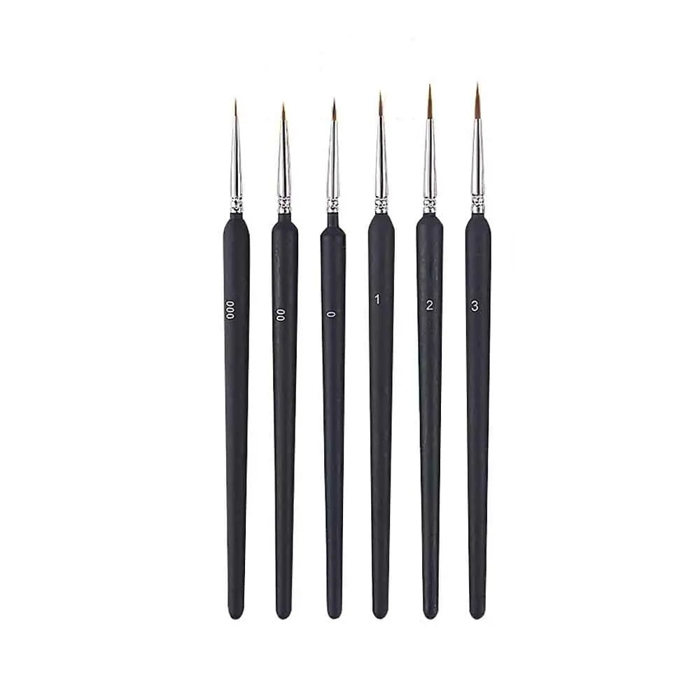 Best Synthetic Brushes for Paint Acrylic Colour Brushes Canvazo