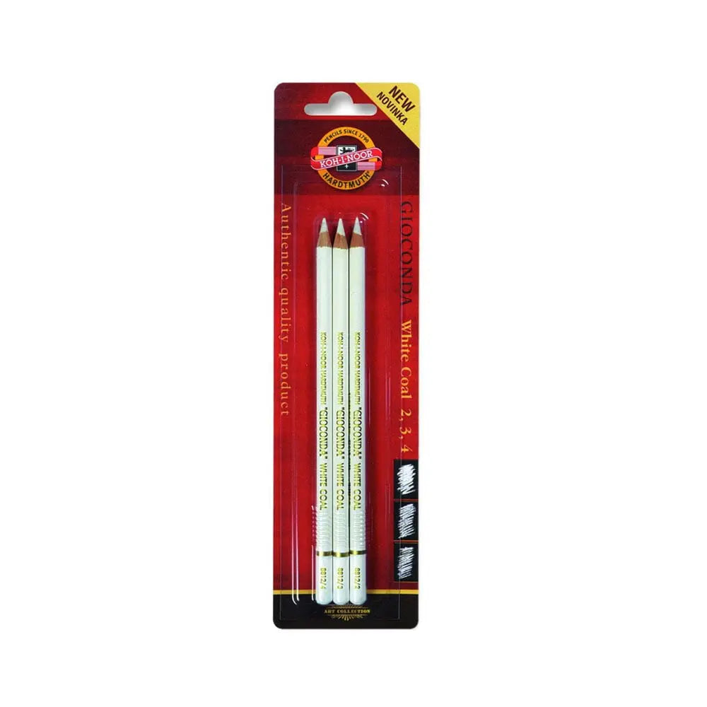 Soft/ Medium/Hard Charcoal Pencils for DIY Art Student Hobbyist Beginner 12pcs
