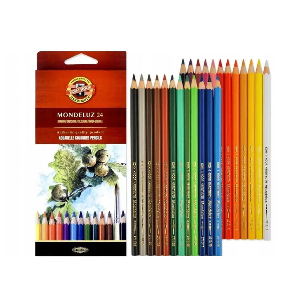 Kohinoor Hardtmuth Mondeluz Aquarelle Coloured Pencils Kohinoor