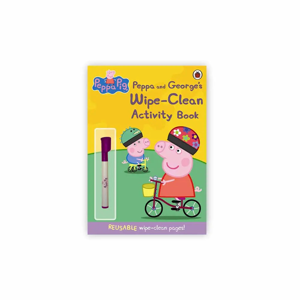 Lady Bird Peppa Pig Activity Book Wipe-Clean Erasable Book Lady Bird