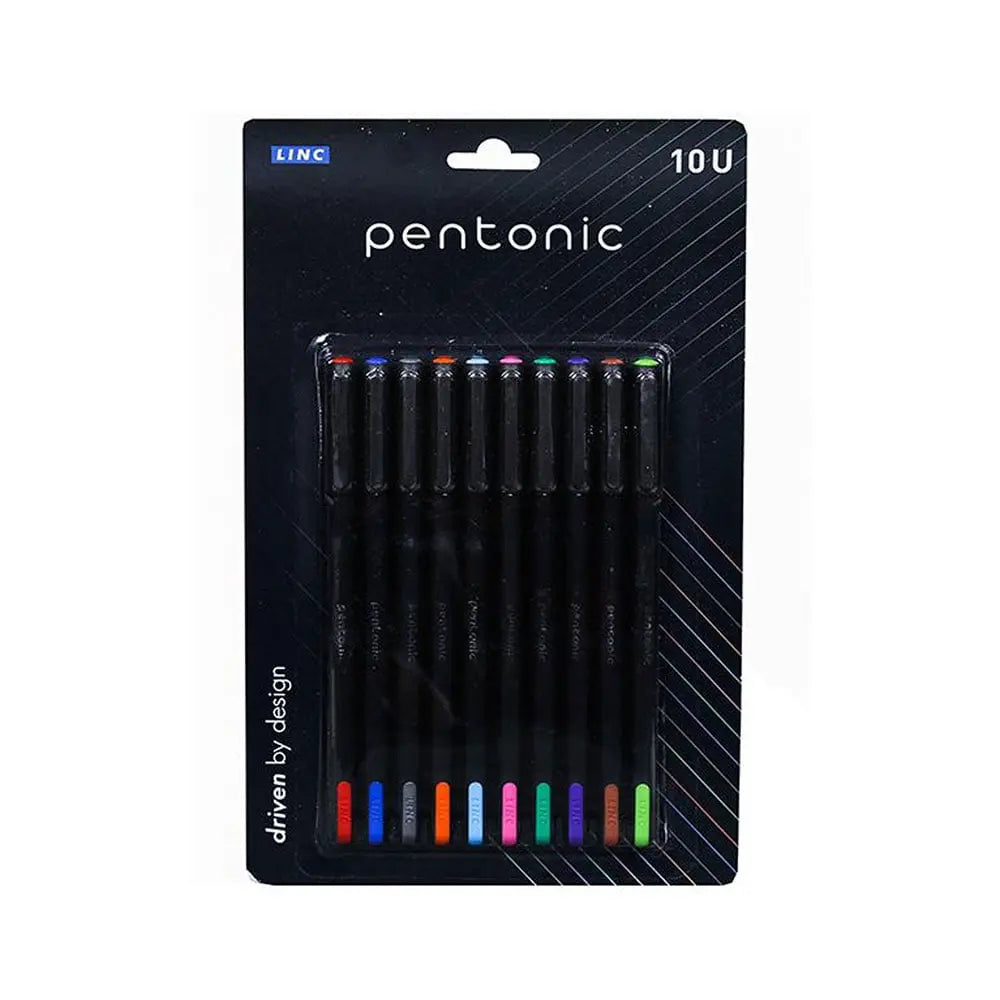 Linc Pentonic 10U Pen Set Assorted Linc