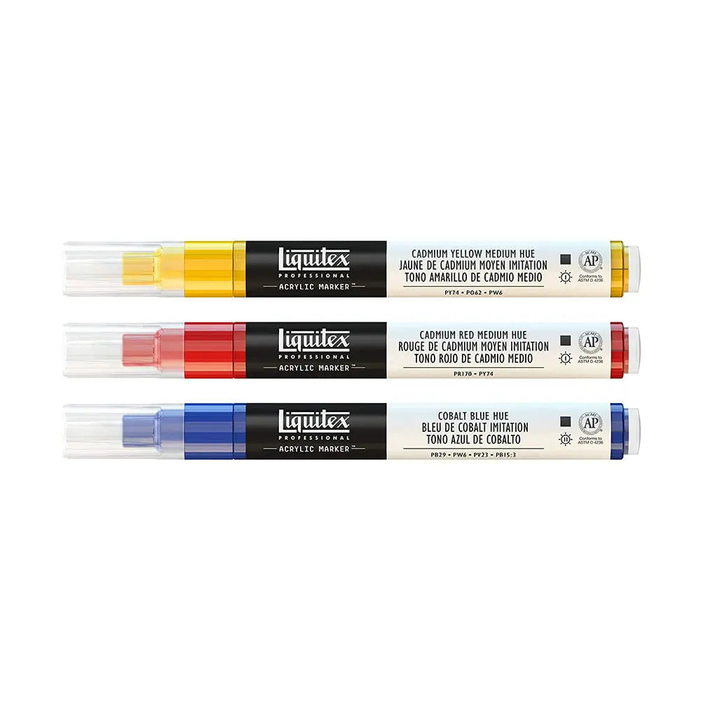Liquitex Professional Acrylic Marker - Favorites 3Pcs Liquitex