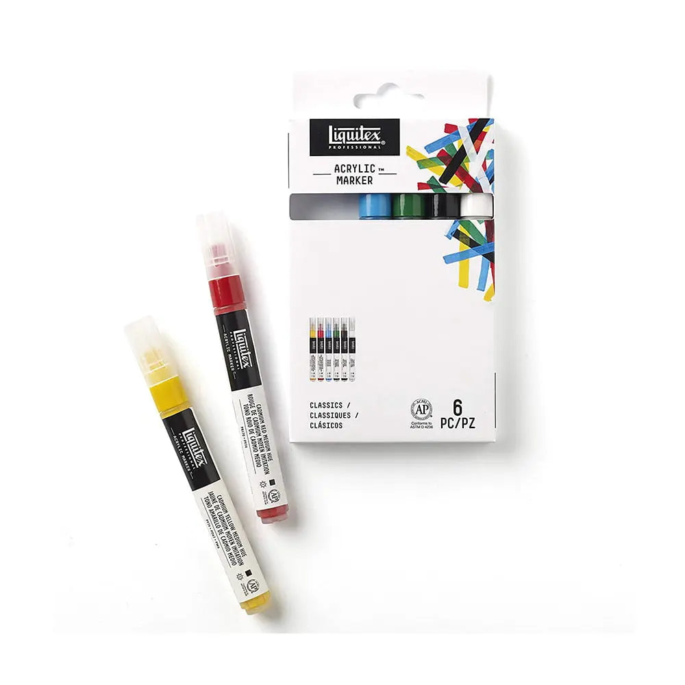 Liquitex Professional Acrylic Marker Classics Sets (Set of 6) Liquitex