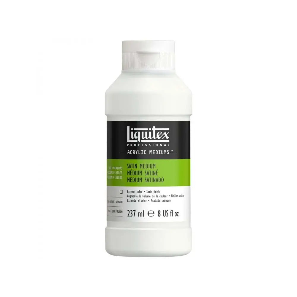 Liquitex Satin Fluid Medium for Acrylic Paints - 237 ML Liquitex