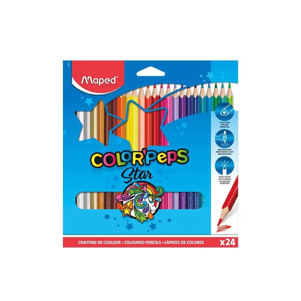 Maped Color'peps Star Coloured Pencil Sets Maped