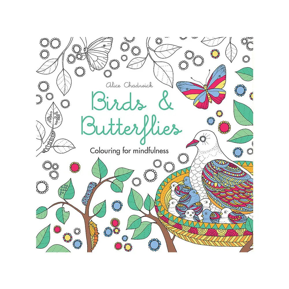 Octopus Books Birds And Butterflies Colouring For Mindfulness Octopus