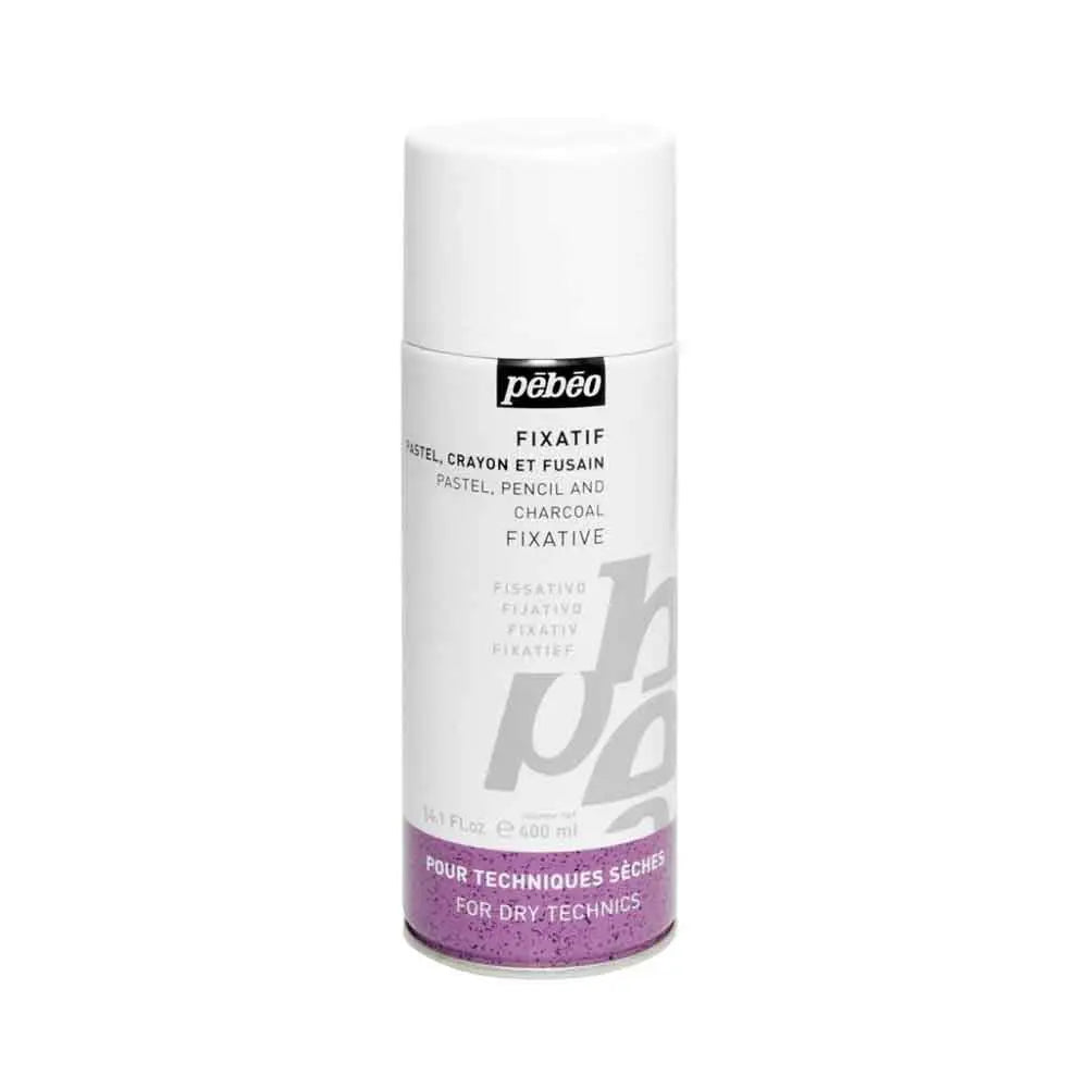 Pebeo Extra Fine Pastel, Pencil And Charcoal Fixative - Spray Pebeo