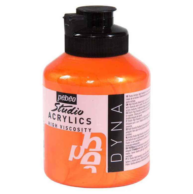 Pebeo High Viscosity Studio Acrylics Iridescent (Loose) Pebeo