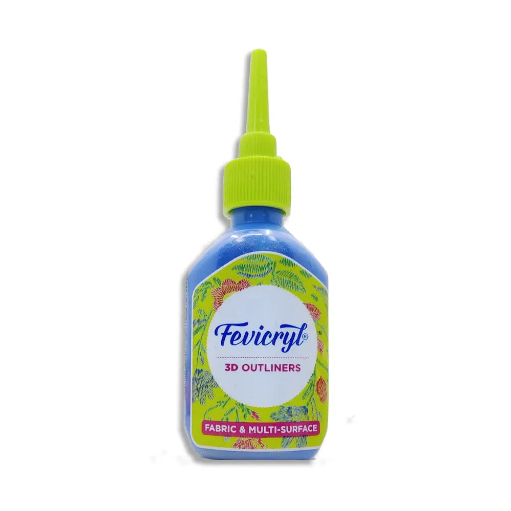 Pidilite Fevicryl 3D Outliners Fabric & Multi-Surface (Loose Colours) Pidilite
