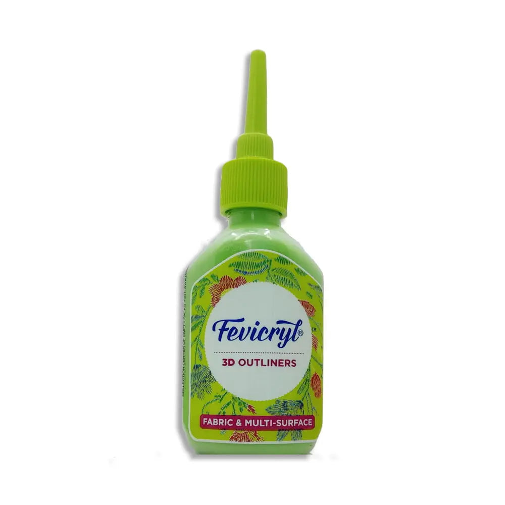 Pidilite Fevicryl 3D Outliners Fabric & Multi-Surface (Loose Colours) Pidilite