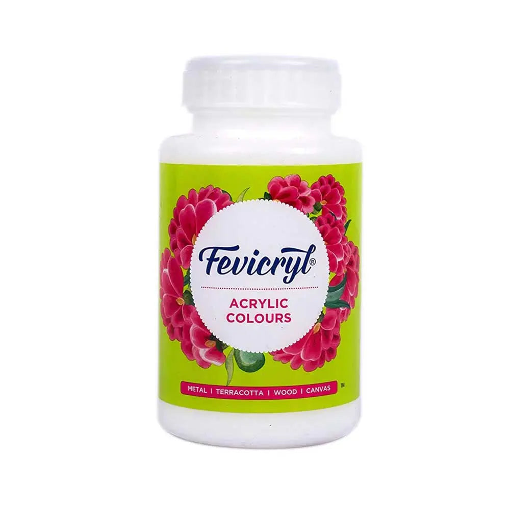 Pidilite Fevicryl Acrylic Colours White Acrylic Paint 1 Litre
