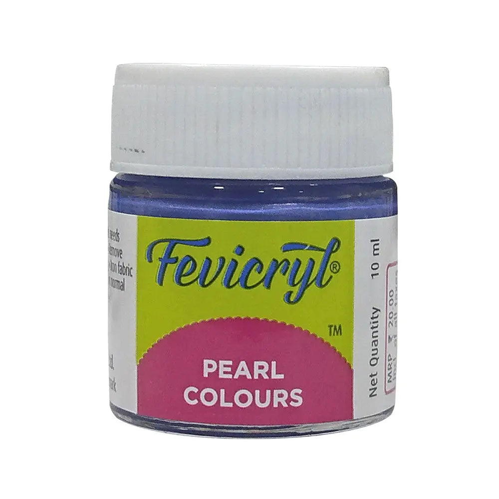 Pidilite Fevicryl Pearl Colours 10ml (Loose Colours) Pidilite