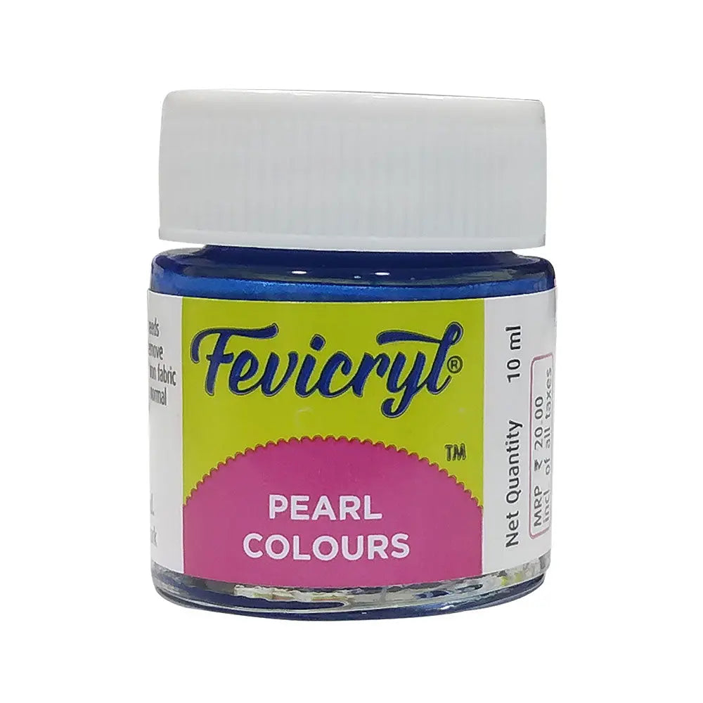 Pidilite Fevicryl Pearl Colours 10ml (Loose Colours) Pidilite