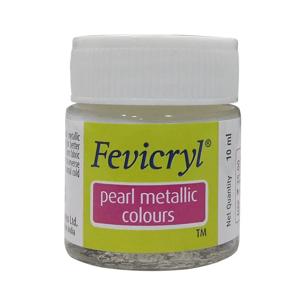 Pidilite Fevicryl Pearl Metallic Colours 10ml (Loose) Pidilite