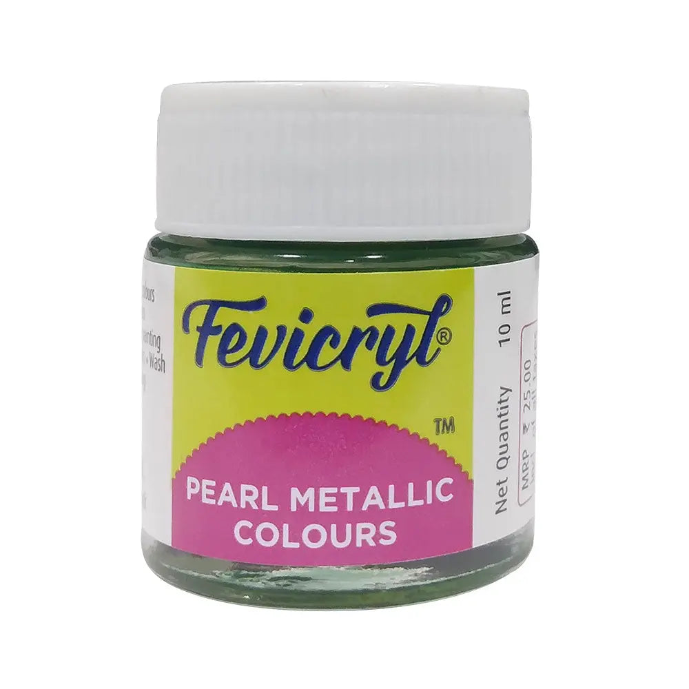 Pidilite Fevicryl Pearl Metallic Colours 10ml (Loose) Pidilite