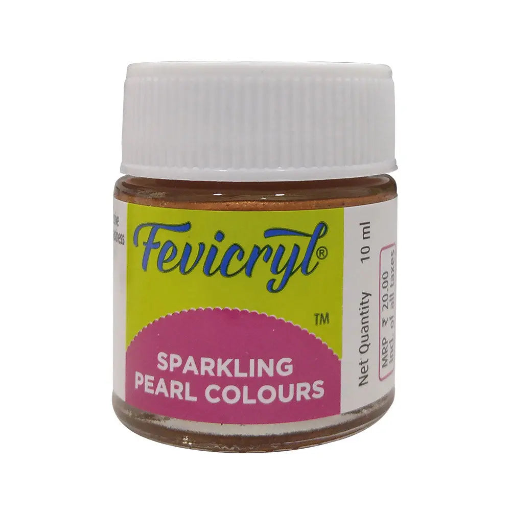 Pidilite Fevicryl Sparkling Pearl Colours 10ml (Loose) Pidilite