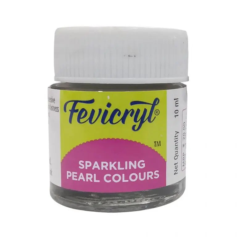 Pidilite Fevicryl Sparkling Pearl Colours 10ml (Loose) Pidilite