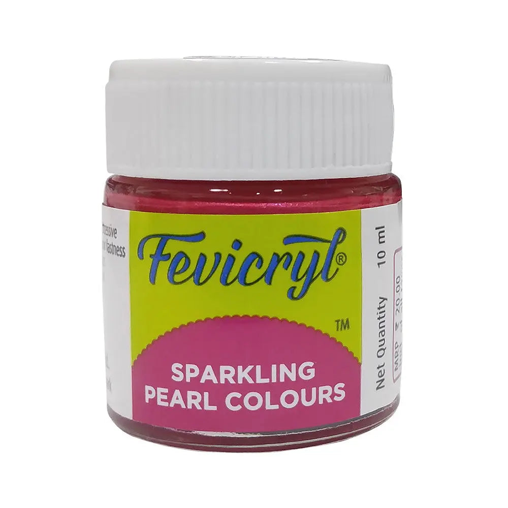 Pidilite Fevicryl Sparkling Pearl Colours 10ml (Loose) Pidilite