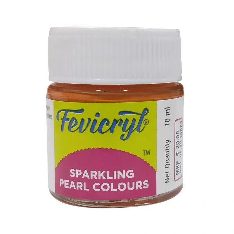Pidilite Fevicryl Sparkling Pearl Colours 10ml (Loose) Pidilite