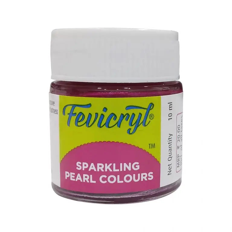 Pidilite Fevicryl Sparkling Pearl Colours 10ml (Loose) Pidilite