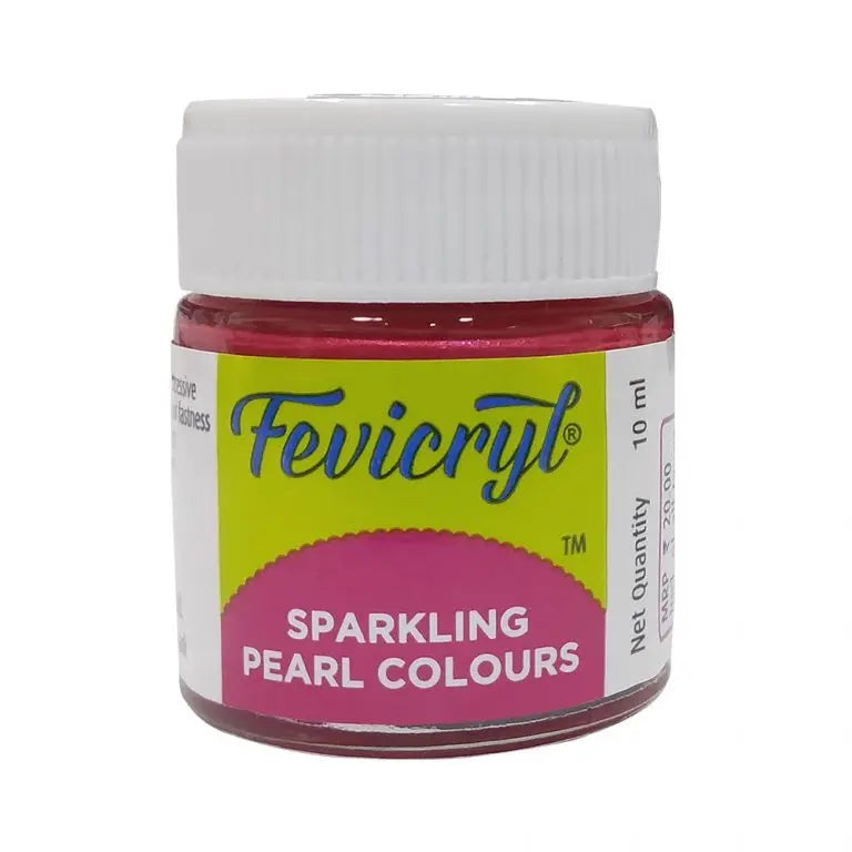 Pidilite Fevicryl Sparkling Pearl Colours 10ml (Loose) Pidilite