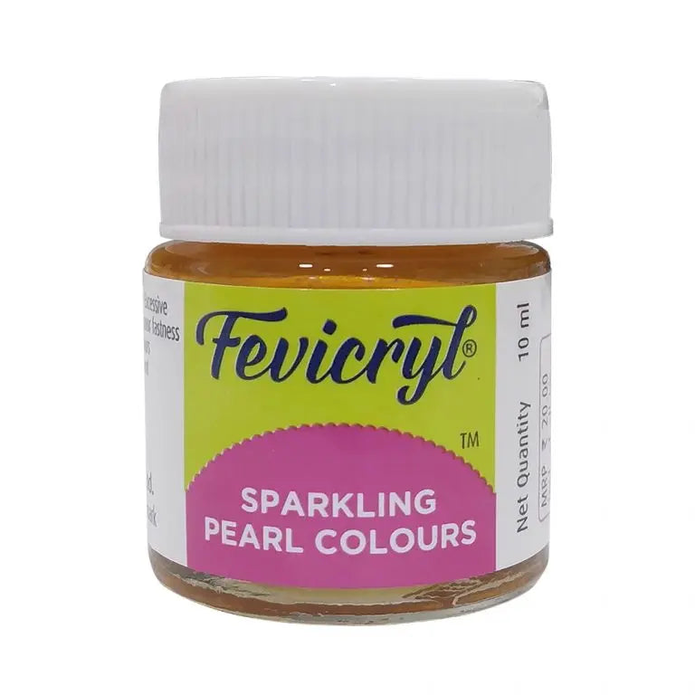 Pidilite Fevicryl Sparkling Pearl Colours 10ml (Loose) Pidilite