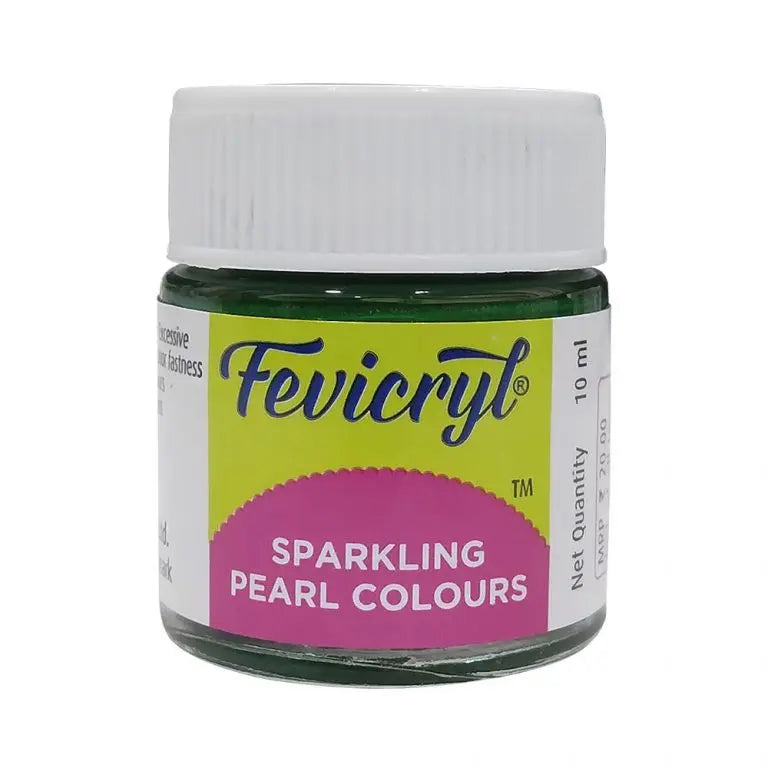 Pidilite Fevicryl Sparkling Pearl Colours 10ml (Loose) Pidilite
