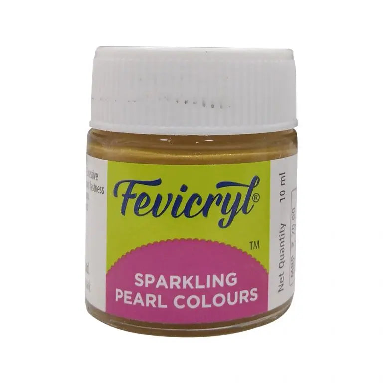 Pidilite Fevicryl Sparkling Pearl Colours 10ml (Loose) Pidilite