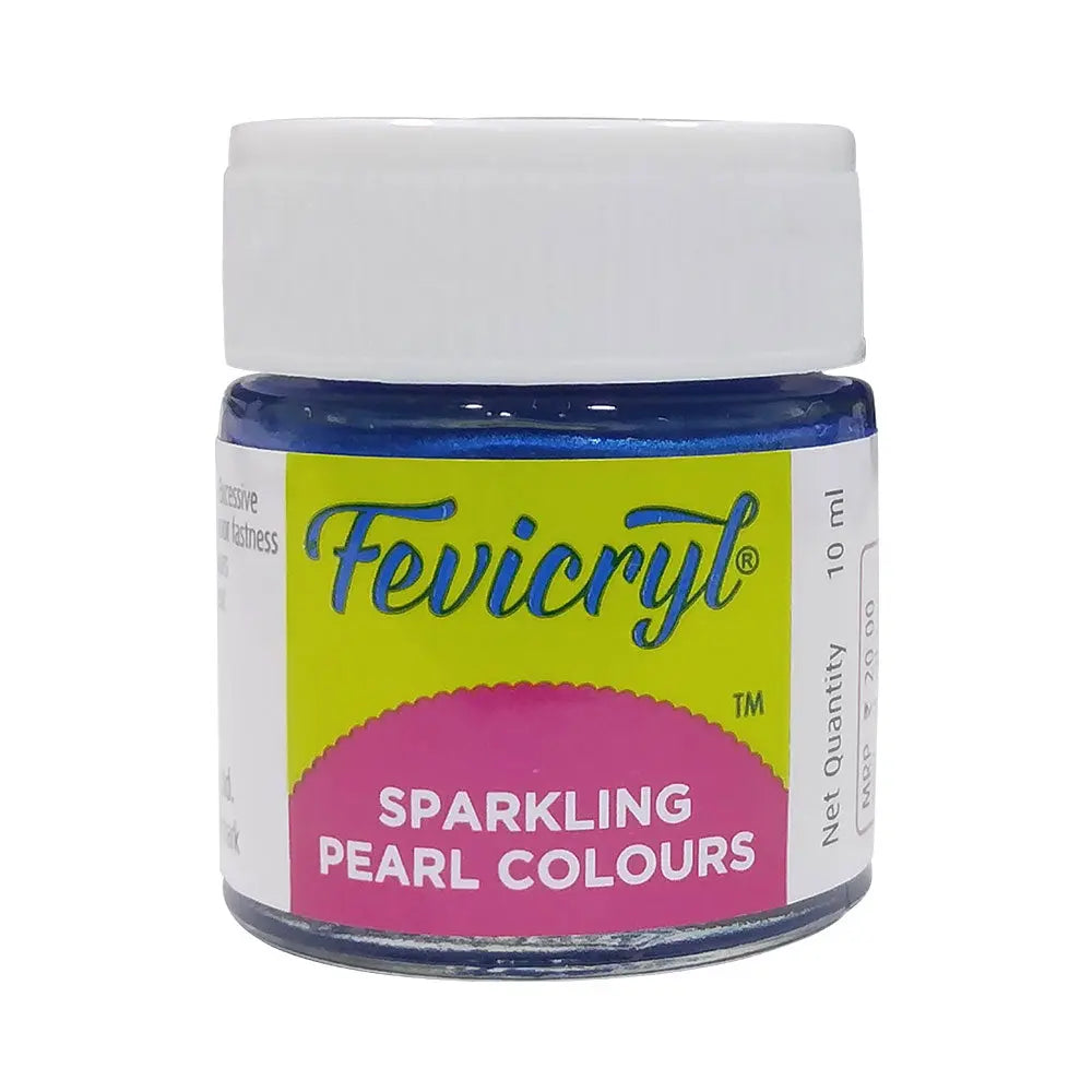 Pidilite Fevicryl Sparkling Pearl Colours 10ml (Loose) Pidilite