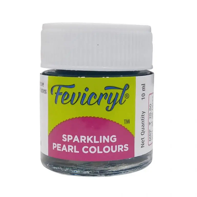 Pidilite Fevicryl Sparkling Pearl Colours 10ml (Loose) Pidilite