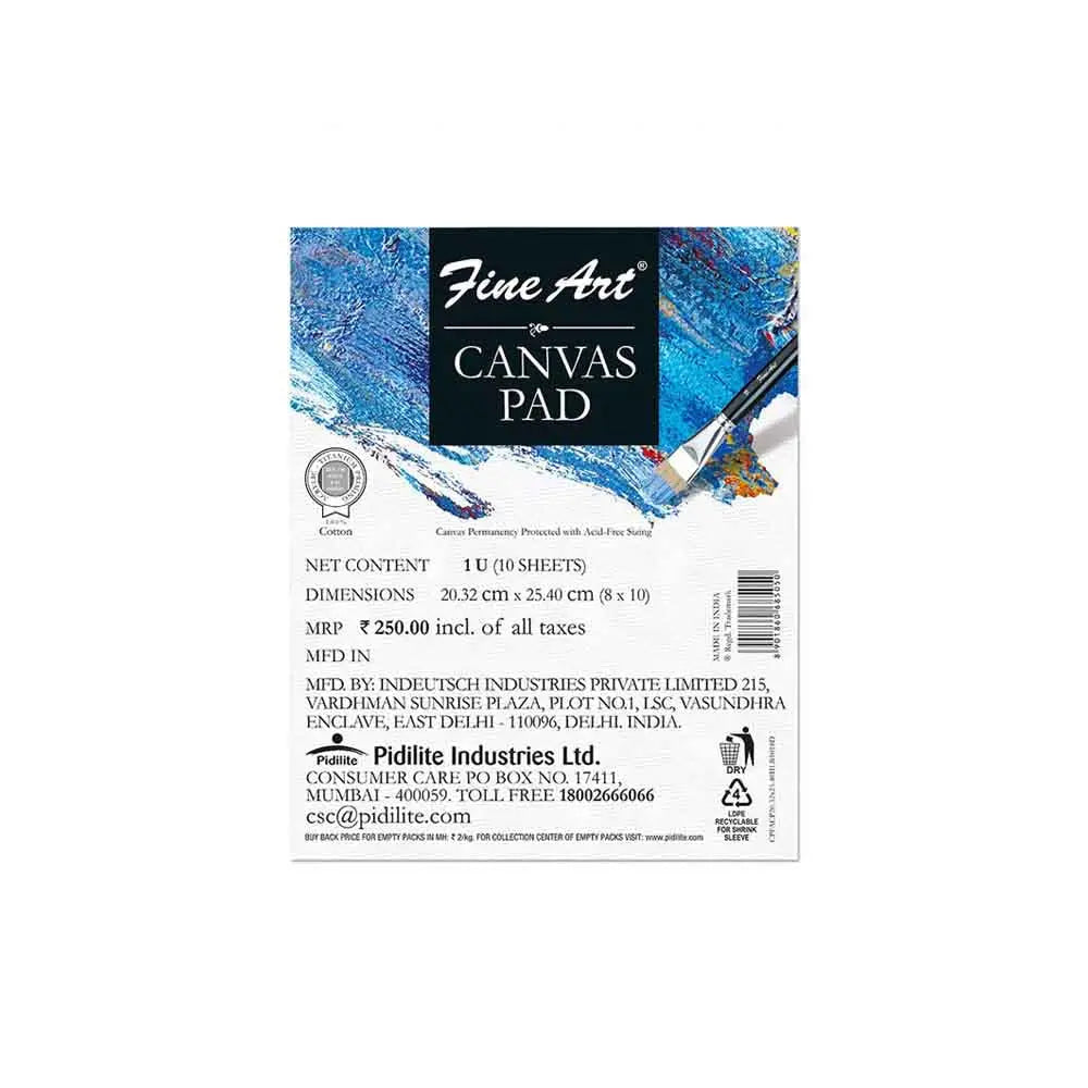 Pidilite Fine Art Canvas Pad Pidilite
