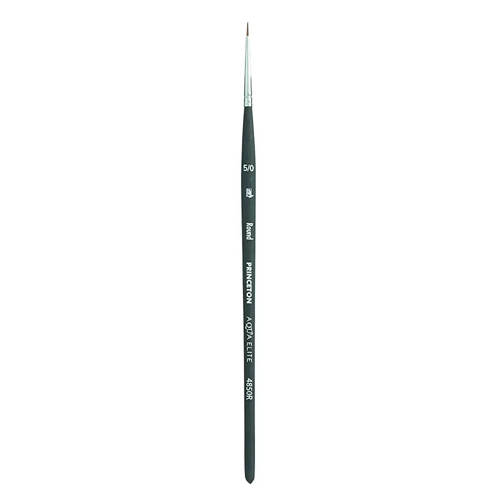Princeton Aqua Elite Synthetic Kolinsky Brush 4850 Series For Watercolour Paintings Princeton