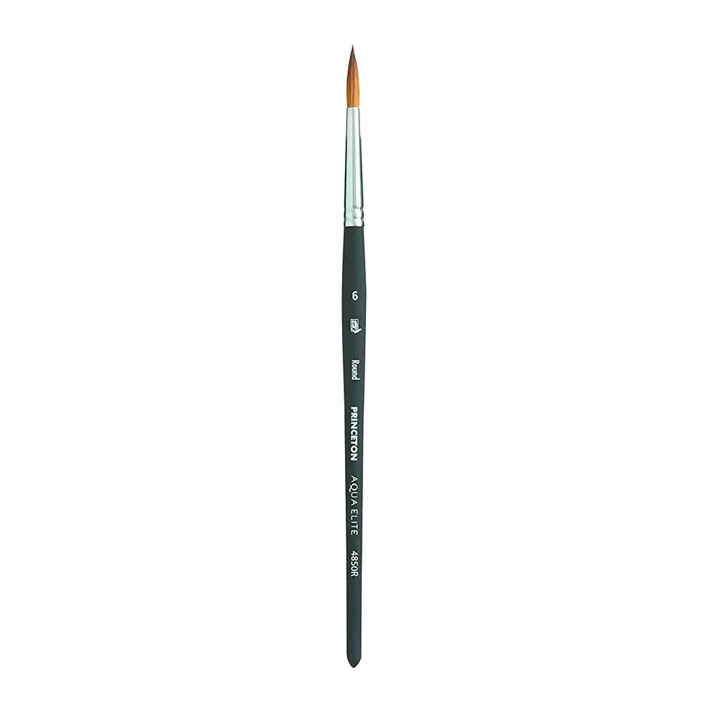 Princeton Aqua Elite Synthetic Kolinsky Brush 4850 Series For Watercolour Paintings Princeton