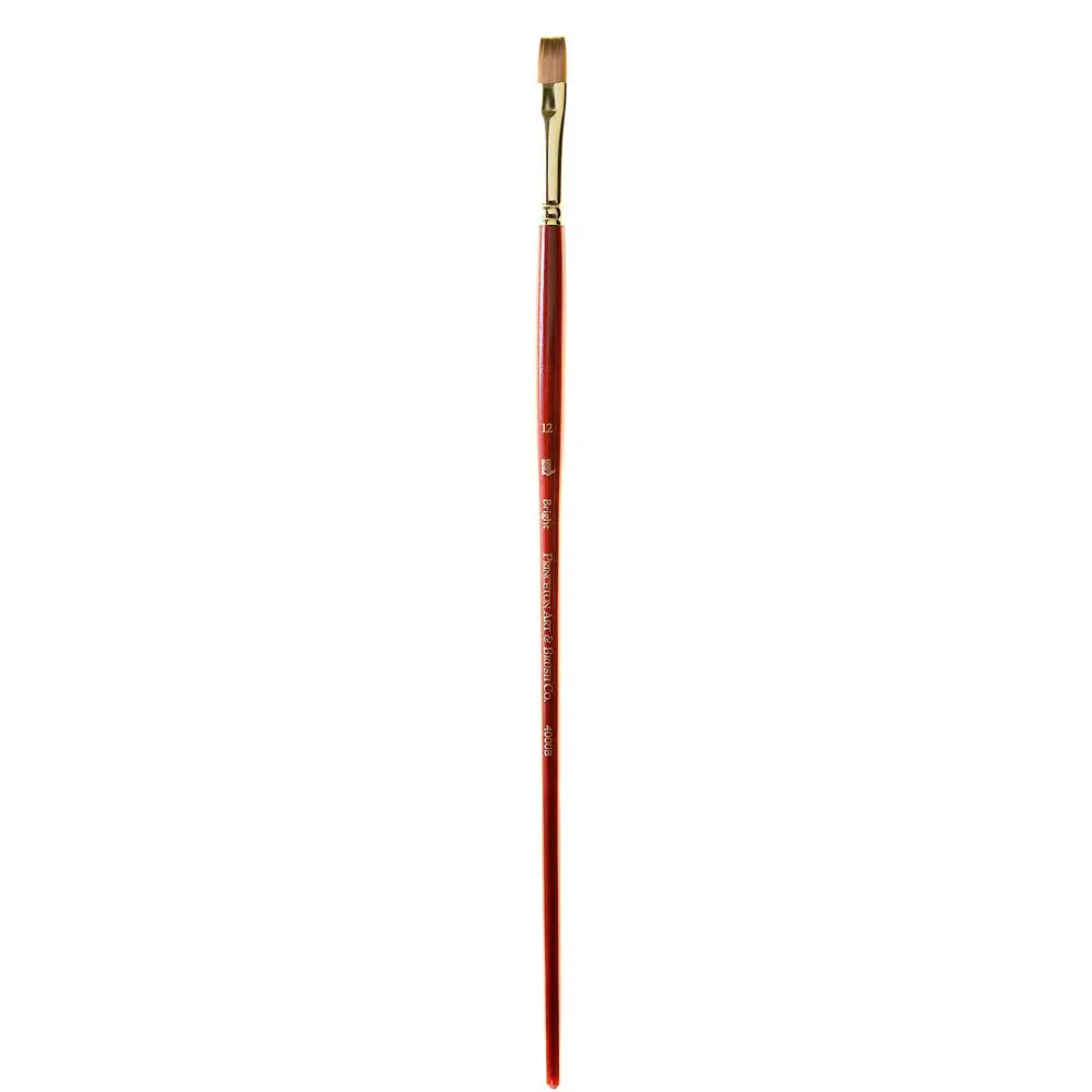 Princeton Heritage Long Handle Brush Series 4000 For Oil and Acrylic Paintings Princeton