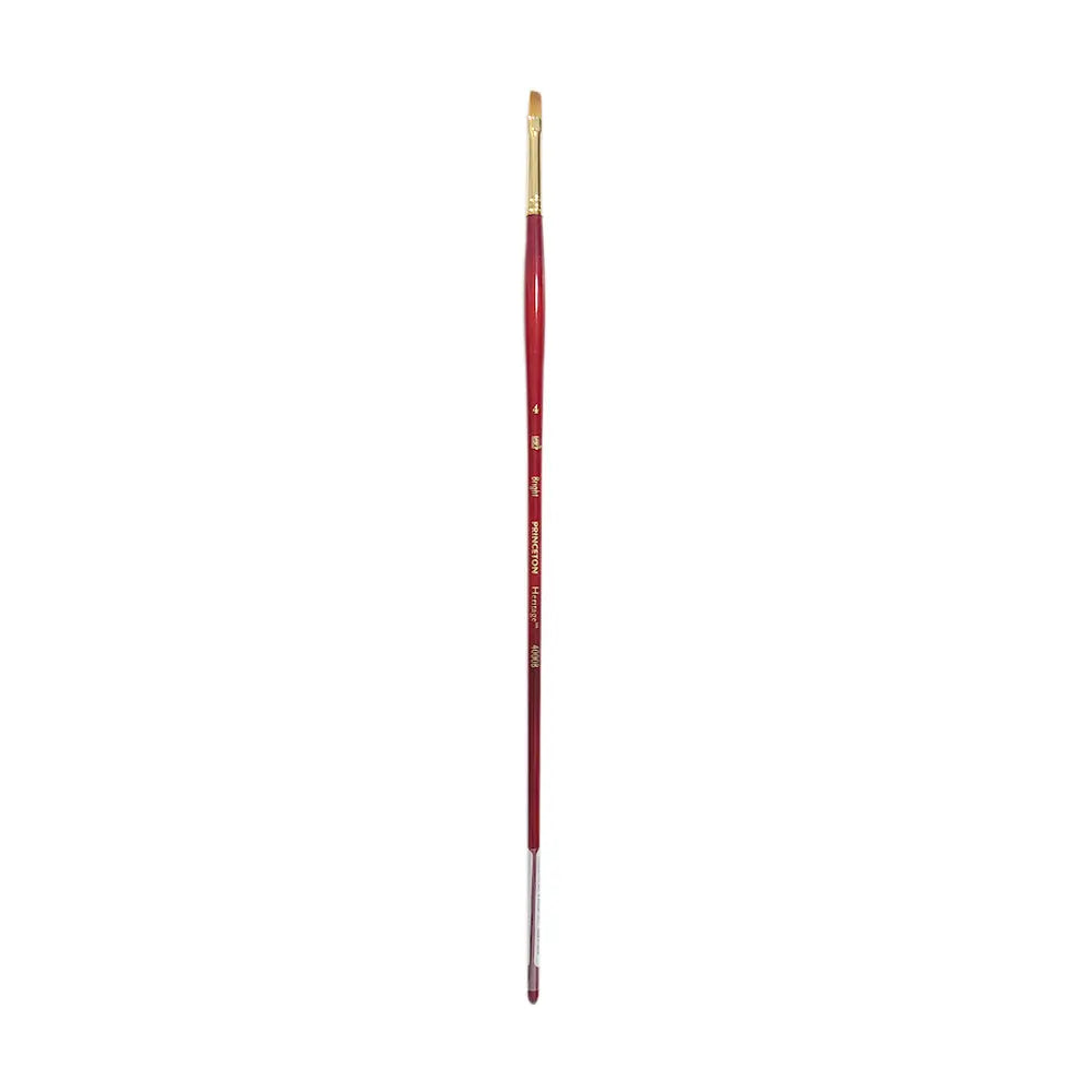 Princeton Heritage Long Handle Brush Series 4000 For Oil and Acrylic Paintings Princeton
