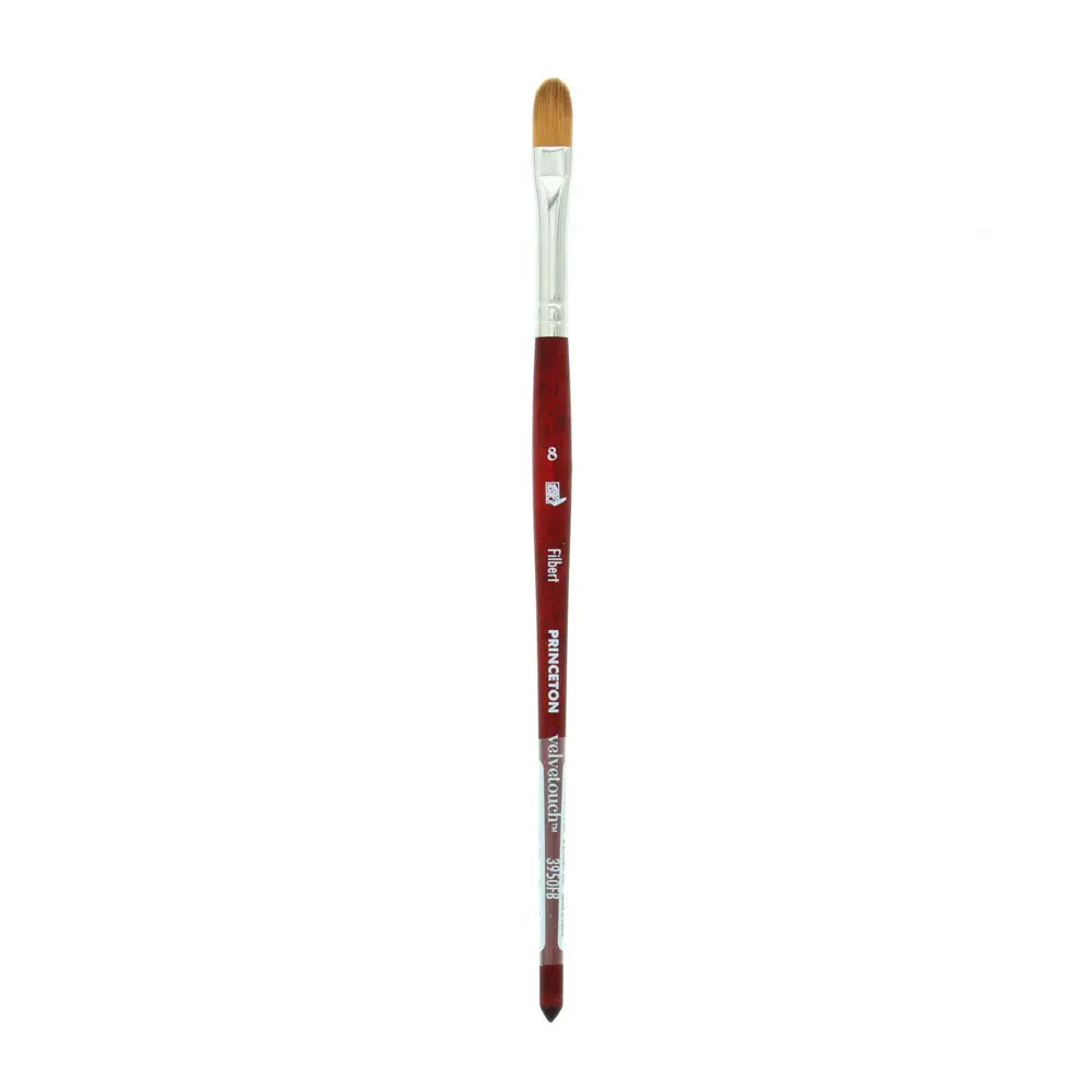 Princeton Velvetouch Luxury Synthetic Blend Brush 3950 Series For Mixed Media Paintings Princeton
