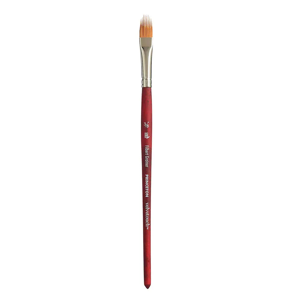 Princeton Velvetouch Luxury Synthetic Blend Brush 3950 Series For Mixed Media Paintings Princeton