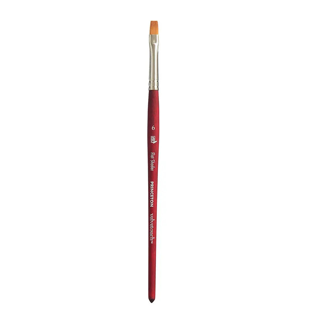 Princeton Velvetouch Luxury Synthetic Blend Brush 3950 Series For Mixed Media Paintings Princeton