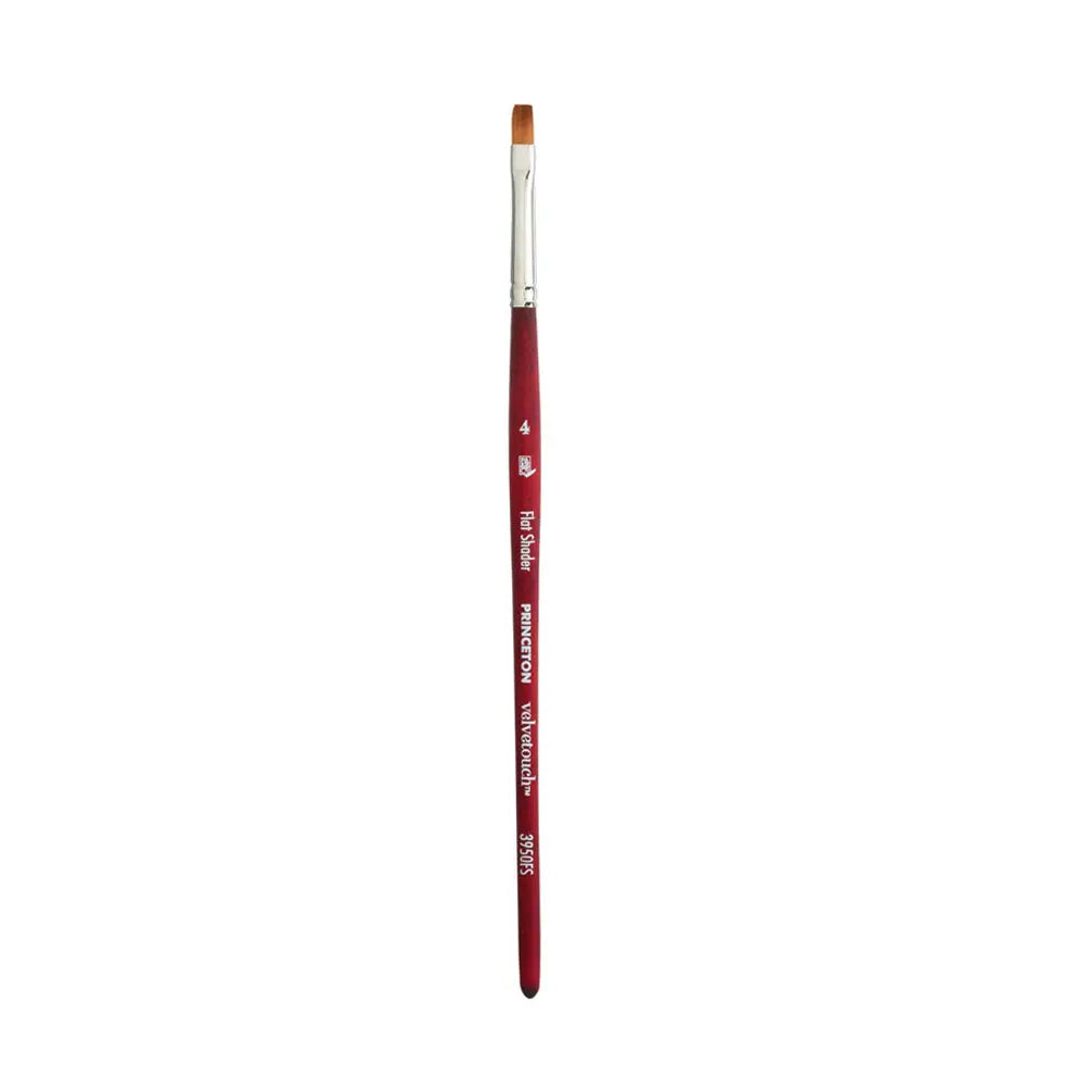 Princeton Velvetouch Luxury Synthetic Blend Brush 3950 Series For Mixed Media Paintings Princeton